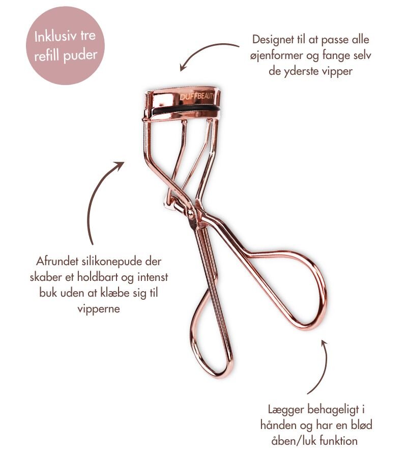 Øjenvippebukker - rose gold